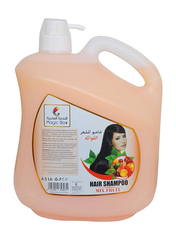 

Magic Glow Mix Fruit Hair Shampoo for All Hairs Types, 5 Liters