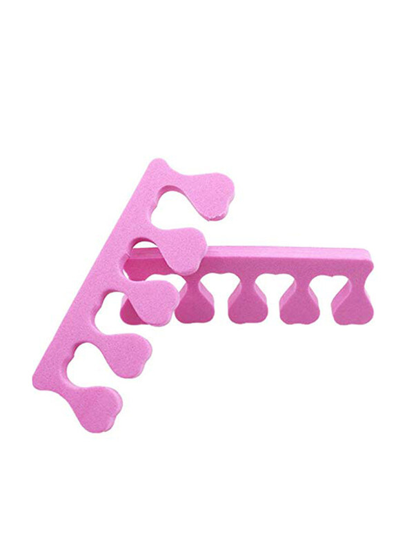 

Leidada Finger Toe Separator Soft Sponge, 5 Pieces, Pink