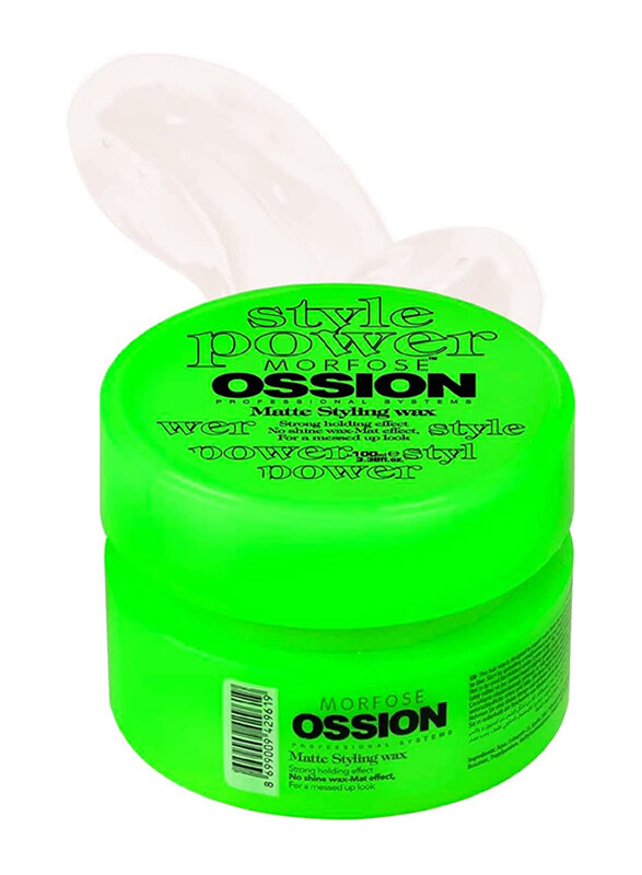 

Morfose Ossion Style Power Matte Styling Hair Wax, 100ml