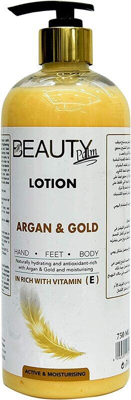 

Beauty Palm Argan and Gold Hand and Body Lotion, 750ml