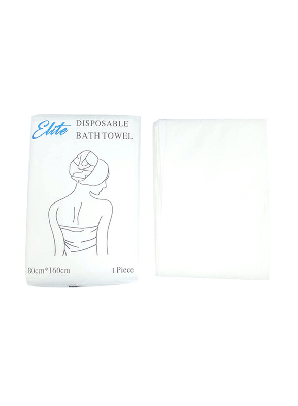 

Elite Disposable Bath Towel, 80 x 160cm, 1 Piece