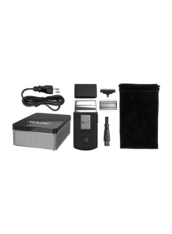 

Wahl Travel Shaver, 3615-1016, Black/Silver