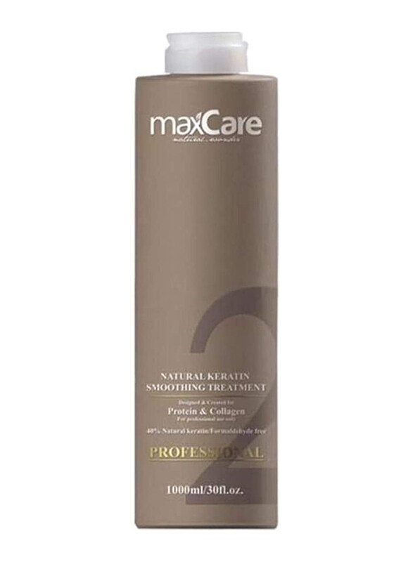 

Maxcare Professional Natural Keratin Smoothing Treatment Step, 1000ml