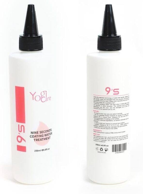 

Yogi Care Nine Coating Water Treatment 9 Seconds Solution for Damaged Hair