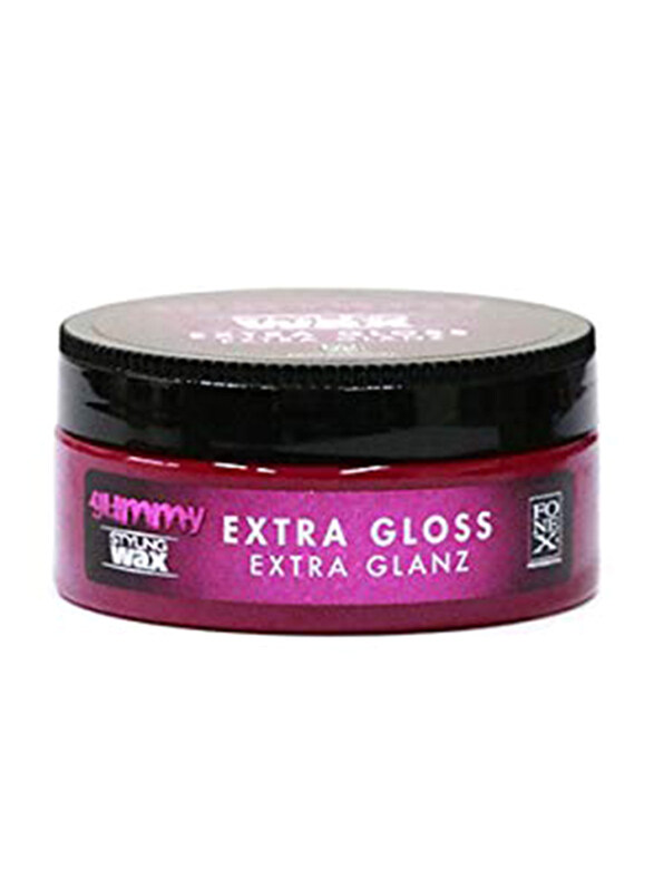 

Gummy Extra Gloss & Glanz Styling Wax for All Hair Types, 150ml