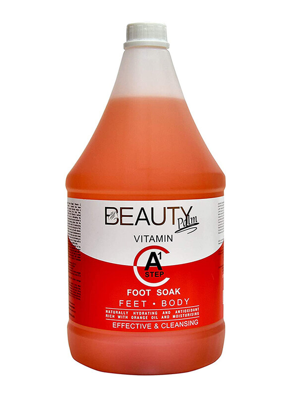

Beauty Palm Vitamin C A1 1 Gallon Foot Soak Step, Orange