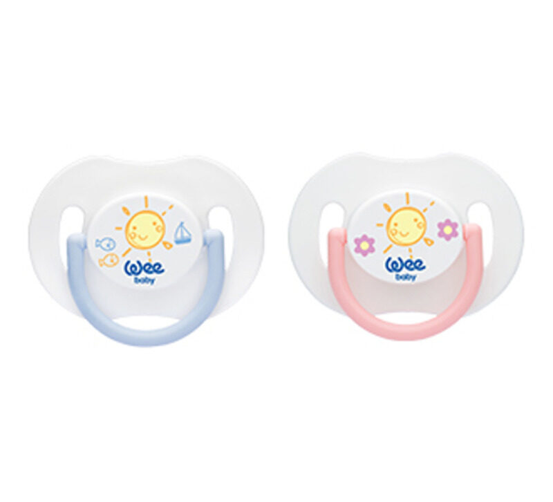 

Wee Baby Day Soother with Cap, 0-6 Months, Assorted Colour