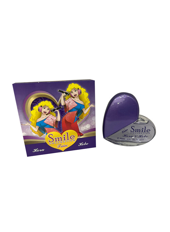 

Smile 50ml Hera & Hebe Perfume for Kids, 1+ Year, Multicolour