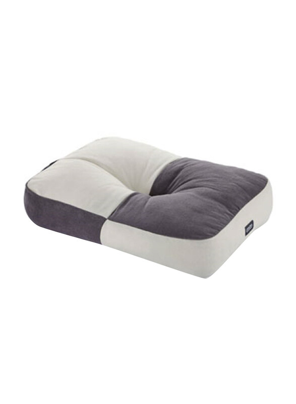 

Babyjem Comfy Sleeping Cushion, 0-6 Months, White/Grey