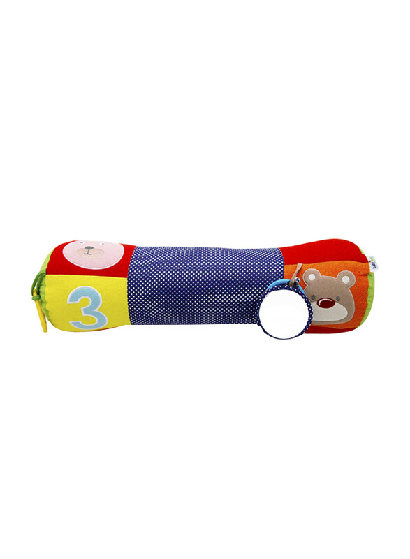 

Babyjem Colourful Crawling Pillow, 0-6 Months, Multicolour