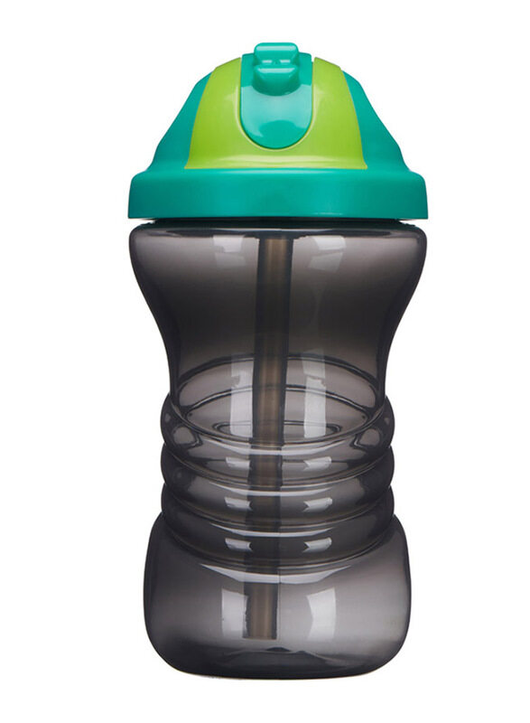 

Vital Baby Hydrate Perfectly Simple Flip Straw Sipper 300ml, Grey/Green