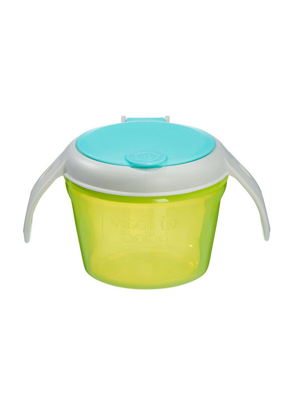 

Vital Baby Nourish Snack On The Go Container, Green/Blue