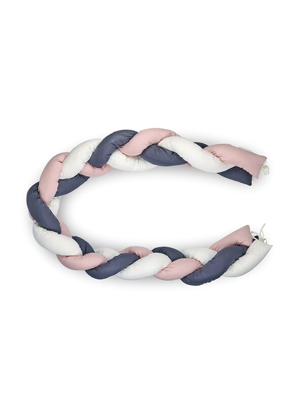 

Babyjem Plush Crib & Bed Side Protector, Pink/Blue
