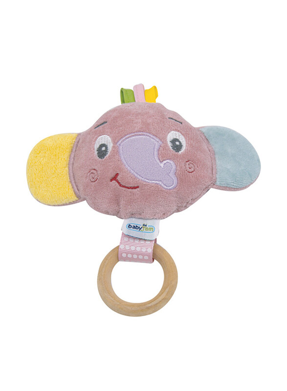 

Babyjem Small Elephant Toy, 0+ Years, Pink