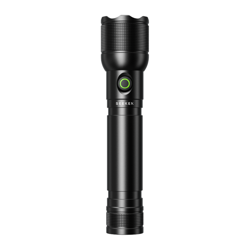 

SEEKEN Mini Versatile Flash Light - Black, Portable LED Flashlight, Travel-Friendly, Lightweight, Premium Design