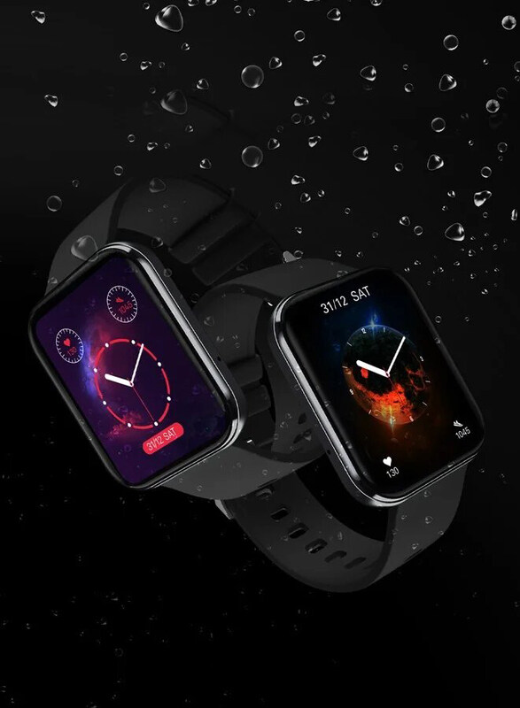 SEEKEN Gravity 2 Smartwatch - Black ; AMOLED Display ; IP68 Water Resistant ; Long Battery Life ; Premium Design ; High-Quality.