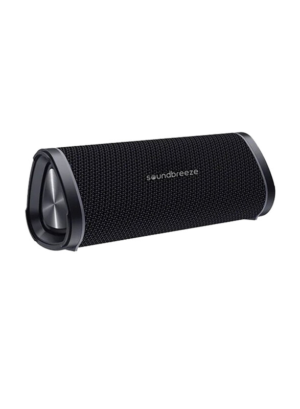 SEEKEN Soundbreeze Portable Bluetooth Speaker - Black ; 10H Playtime ; TWS Function ; SD Card Support ; Premium Design ; High-Quality.
