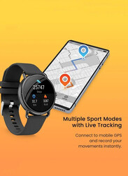 Seeken Gravity Gen 1 Smartwatch, Ultra-Thin design, 1-Week Battery, Sleep Tracking, Health Management, Black