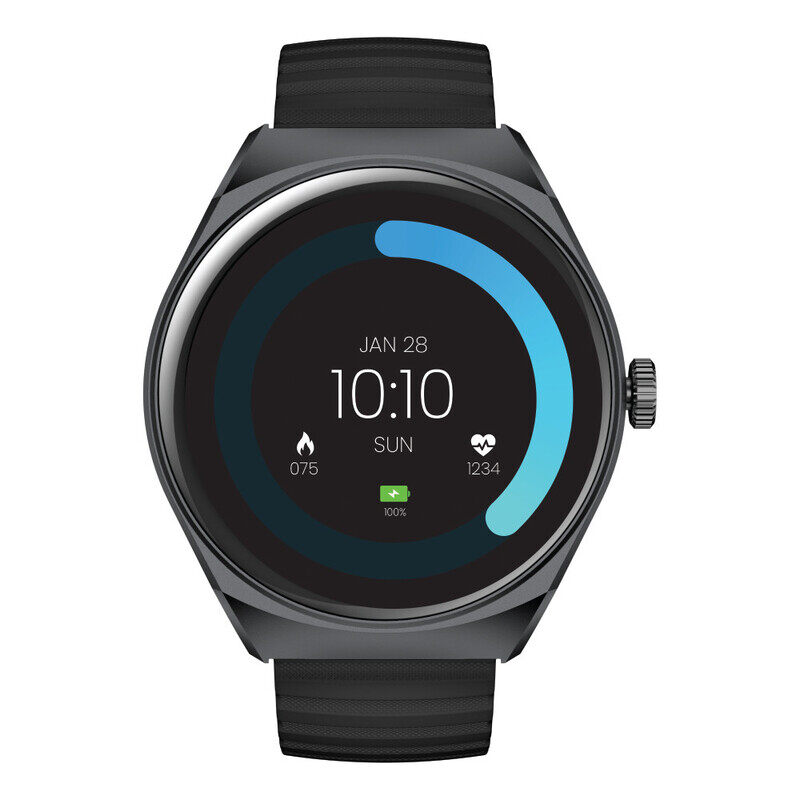 SEEKEN SGR-N2 GRAVITY NEXT SMART WATCH-BLK, Long Battery Life, Amoled Display, Premium Design, High-Quality.