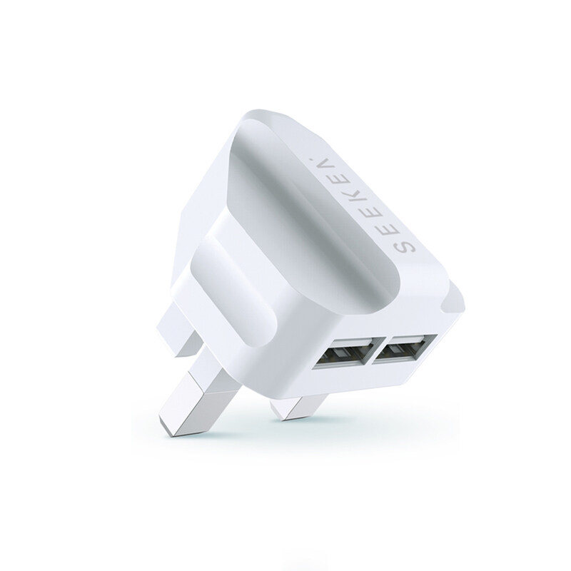 

SEEKEN Astra DUO Mobile Charger Adapter - White ; Fast Charging ; Compact ; Power Delivery ; Premium Design ; High-Quality.