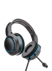 SEEKEN Annihilator Wired Gaming Headset - Blue ; High-Resolution Audio ; Long Battery Life ; Premium Design ; High-Quality.