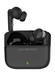 Soundbreeze Groove Wireless In-Ear Noise Cancelling Earbuds, Black