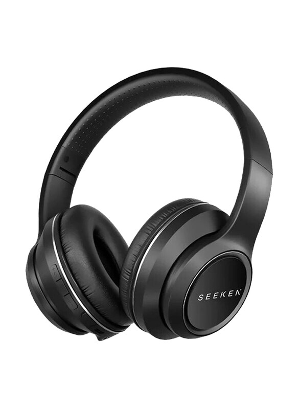 

SEEKEN Sound Breeze DEW Headset - Black ; High-Resolution Audio ; Long Battery Life ; Premium Design ; High-Quality.