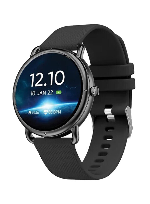 Seeken Gravity Gen 1 Smartwatch, Ultra-Thin design, 1-Week Battery, Sleep Tracking, Health Management, Black