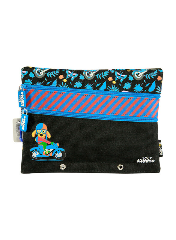 

Smily Kiddos Fancy A5 Pencil Case, Black