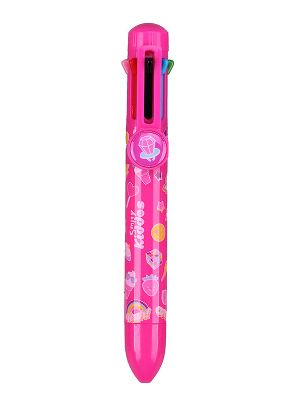 

Smily Kiddos Rainbow Colours Pen, Pink