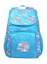 Smily Kiddos "U" Shape Backpack, Light Blue