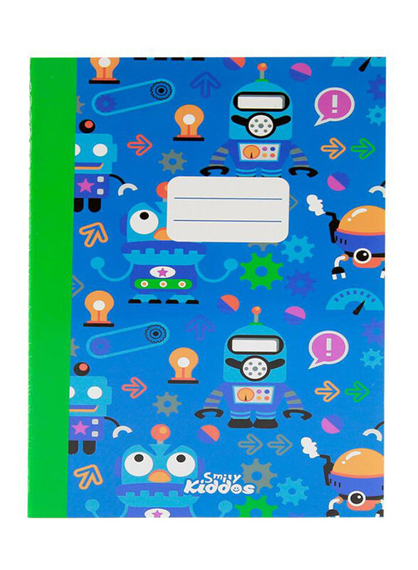 

Smily Kiddos Lined Exercise Notebook, A5 Size, Blue