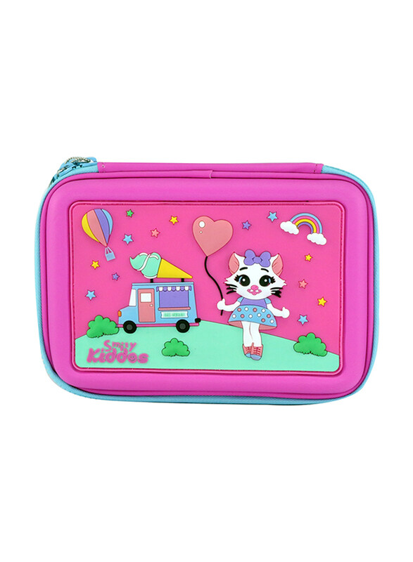 

Smily Kiddos Scented Hard Top Pencil Box, Pink