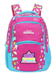 Smily Kiddos Dual Colour Backpack, Pink