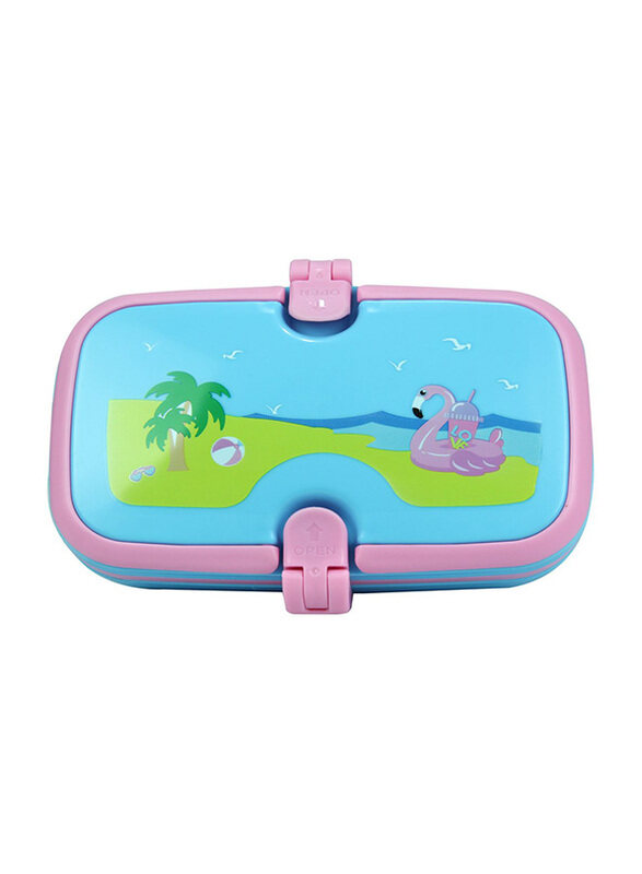 

Smily Kiddos Unicorn Lunch Box, Light Blue