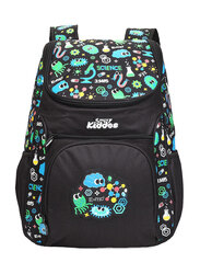 Smily Kiddos "U" Shape Backpack, Black