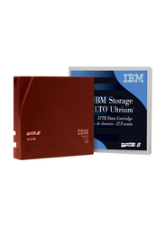 IBM LTO8 Data Cartridge, 12TB, 01PL041, Red
