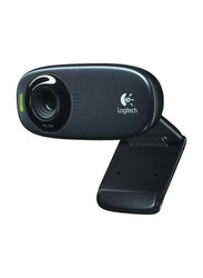 Logitech C310 HD Webcam, 960-001065, Black