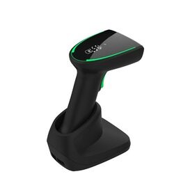 EverScan 2D Wireless/Bluetooth Barcode Scanner (With charging base & display screen) - SS-3012