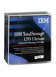 IBM Ultrium LTO Universal Cleaning Cartridge Tape for LTO 1, 2, 3, 4, 5, 6, 7, 8 & 9 Tape Drives, 35L2086, Black
