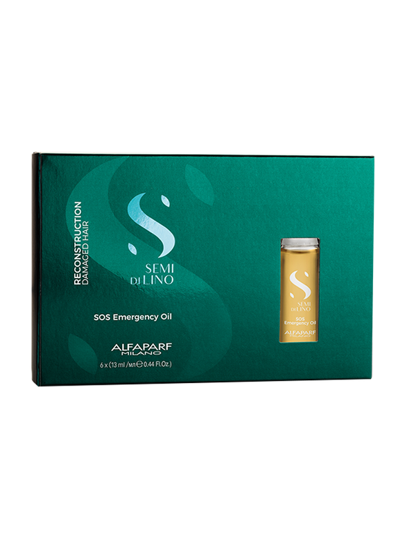 

Alfaparf Milano SEMI DI LINO SOS ampoules with Bambo and linseed for damaged hair 6*13ml
