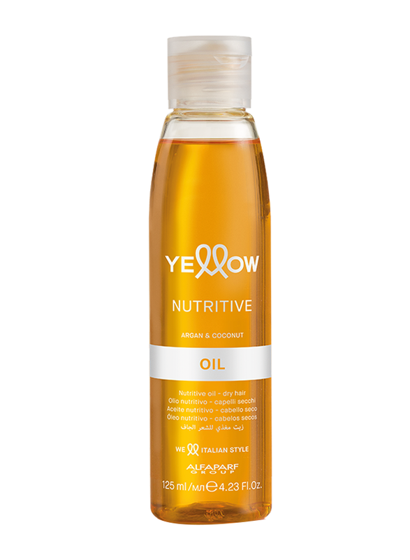Alfaparf Milano Yellow nutritive oil with argan and coconut oil for dry hair 125ml