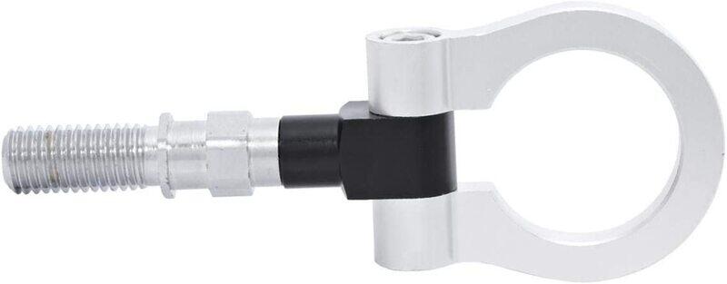 

Generic Racing Tow Front Hook Car Auto Trailer Ring, Silver