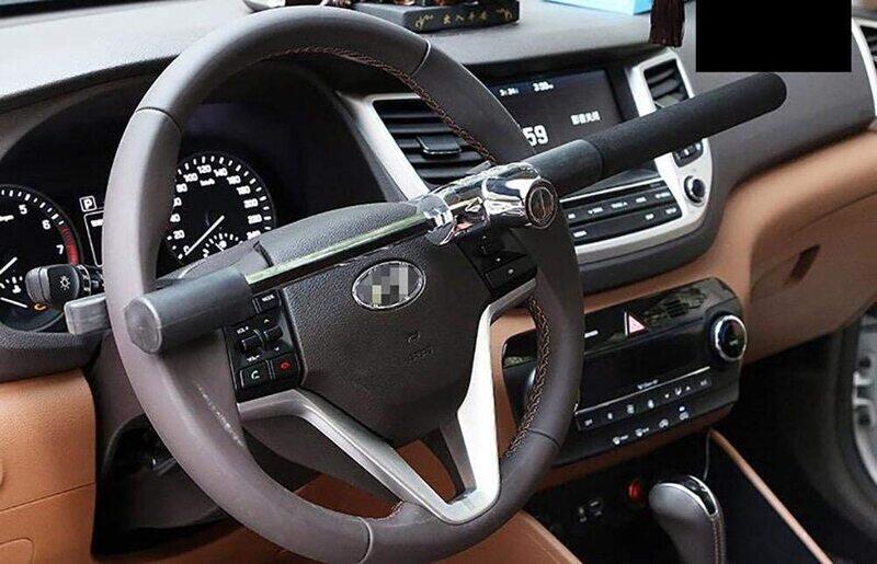 

Al. Car Steering Wheel Lock, Black