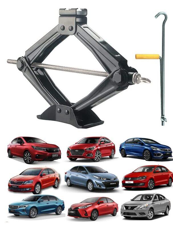 

CFT California Scissor Car Jack, 1.5 Ton, Black