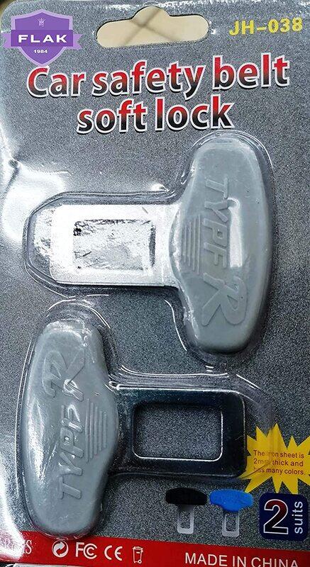 

Master Flak Car Safety Seat Belt Buckle, 2 Pieces, Grey
