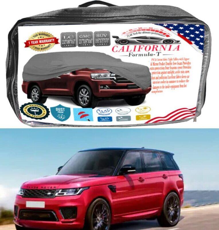

CFT Car Body Cover with Working Gloves for Land Rover Range Rover Sport, Black