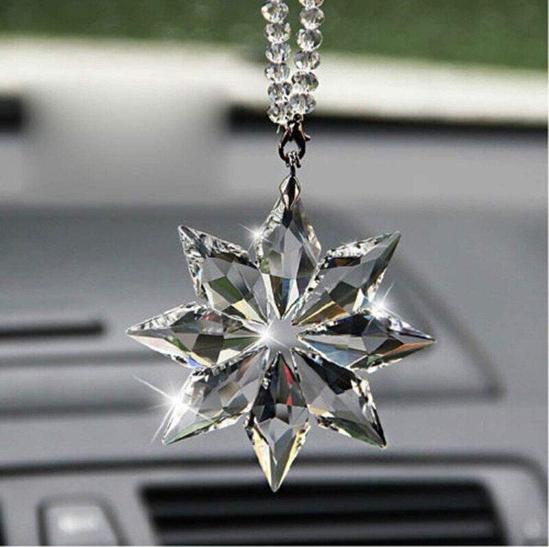 

Generic SZWGMY Car Mirror Pendant, Clear