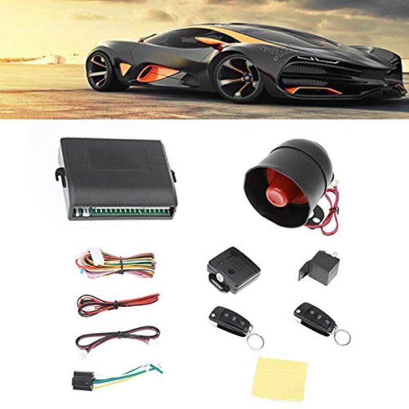 

Ruuhee-AE Universal Auto Vehicle Burglar Alarm with 2 Remote Control