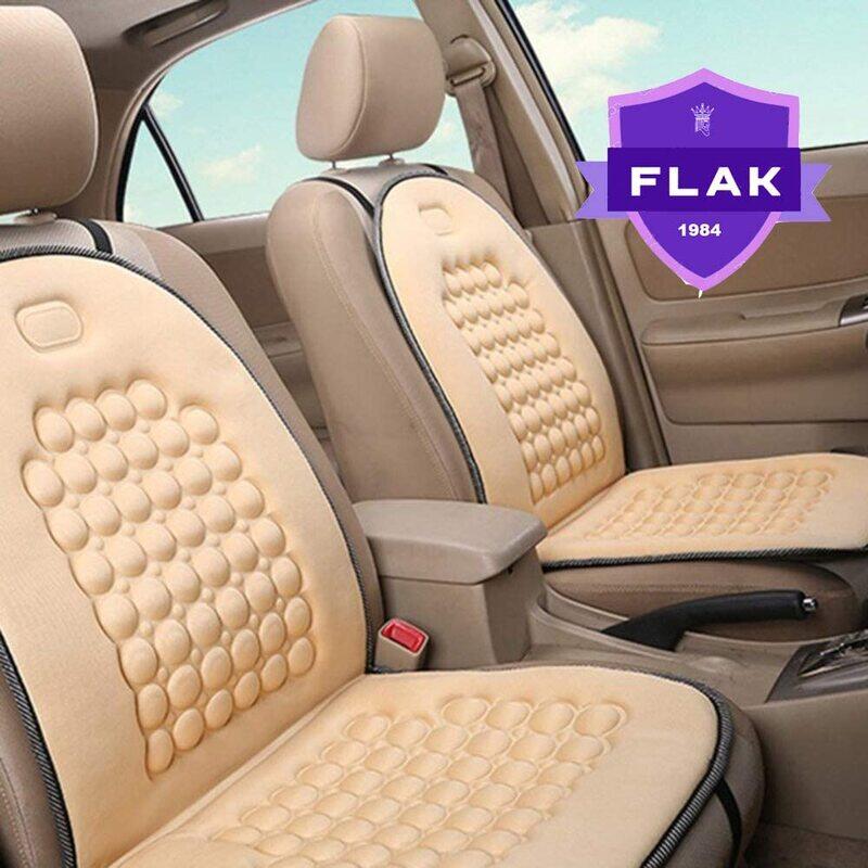 

Master Flak Magnetic Bubble Ultra Comfort Massaging Car Seat Cushion, Beige